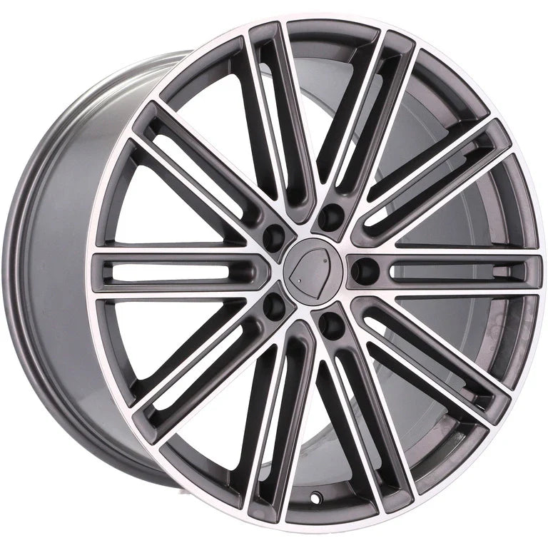 Alu kola pro Porsche B1274 11x20 5x130 ET60 71.6 Grey Polished | Wheelsup.cz