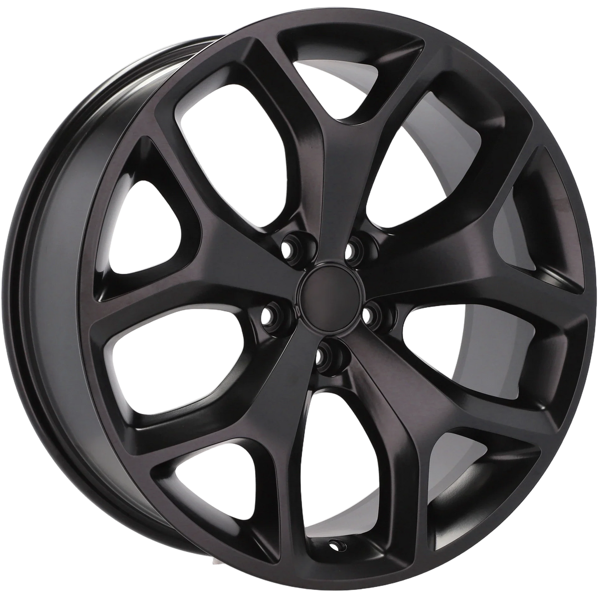Alu kola pro Dodge B1319 8x20 5x115 ET24 71.6 Black Half Matt | Wheelsup.cz
