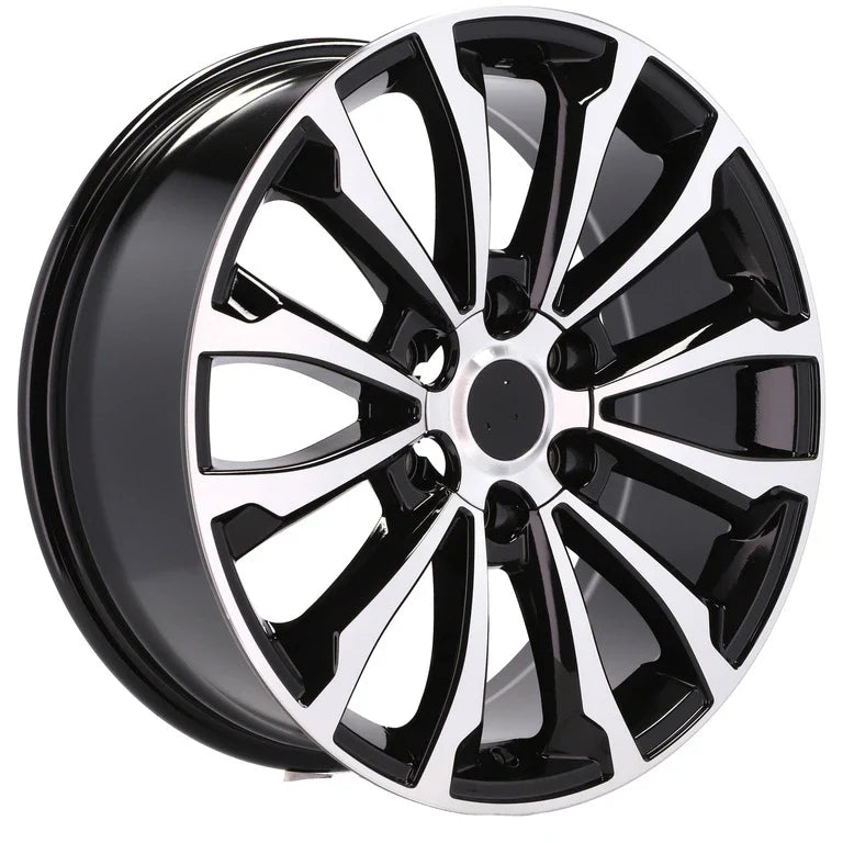 Alu kola Racing Line B1353 9x22 6x139.7 ET30, černá | Wheelsup.cz