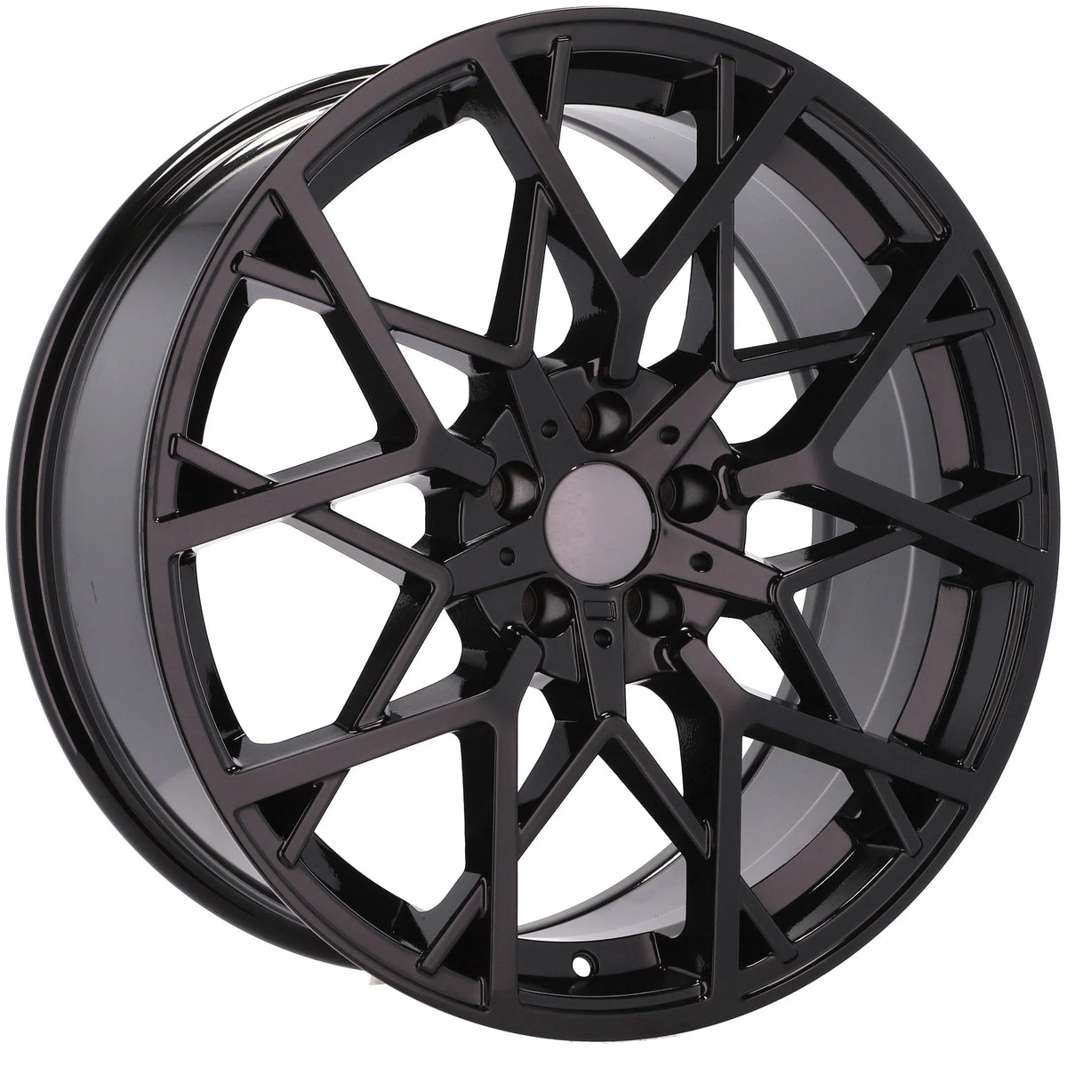 Alu kola pro BMW B1383 8.5x19 5x112 ET26 66.6 Black Half Matt | Wheelsup.cz