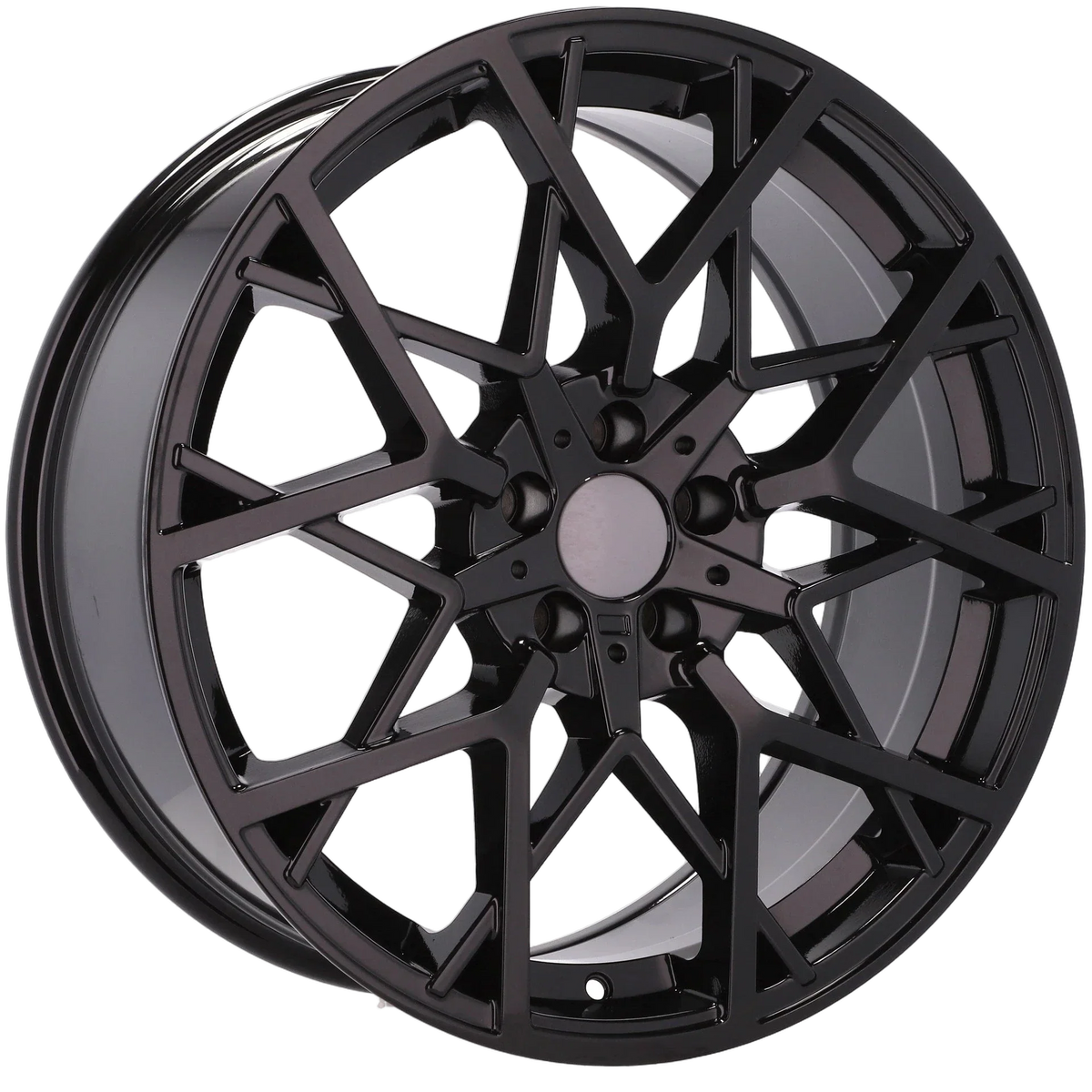 Alu kola pro BMW B1383 9.5x19 5x112 ET37 66.6 Black Half Matt | Wheelsup.cz
