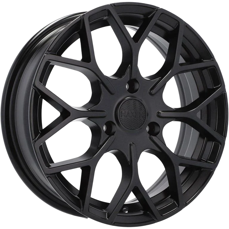 Alu kola pro Smart B1449 5.5x16 4x100 ET30 60.1 Black Half Matt | Wheelsup.cz