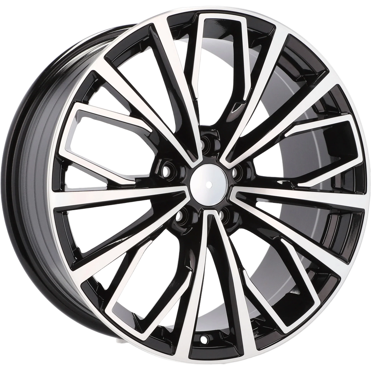 Alu kola pro Audi B1453 9x20 5x112 ET39 66.6 Black Polished | Wheelsup.cz