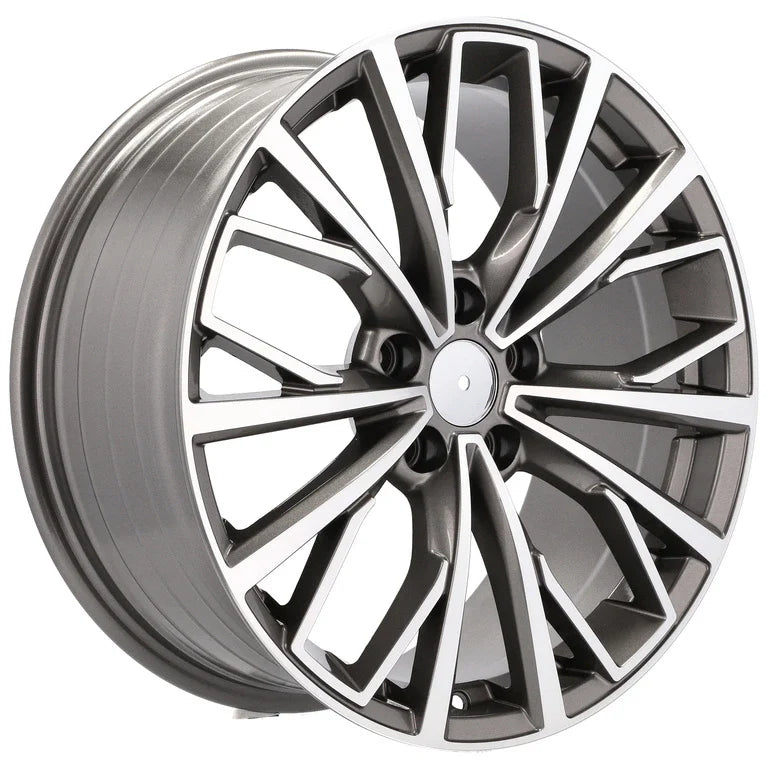 Alu kola pro Audi B1453 8.5x19 5x112 ET40 66.6 Grey Polished | Wheelsup.cz