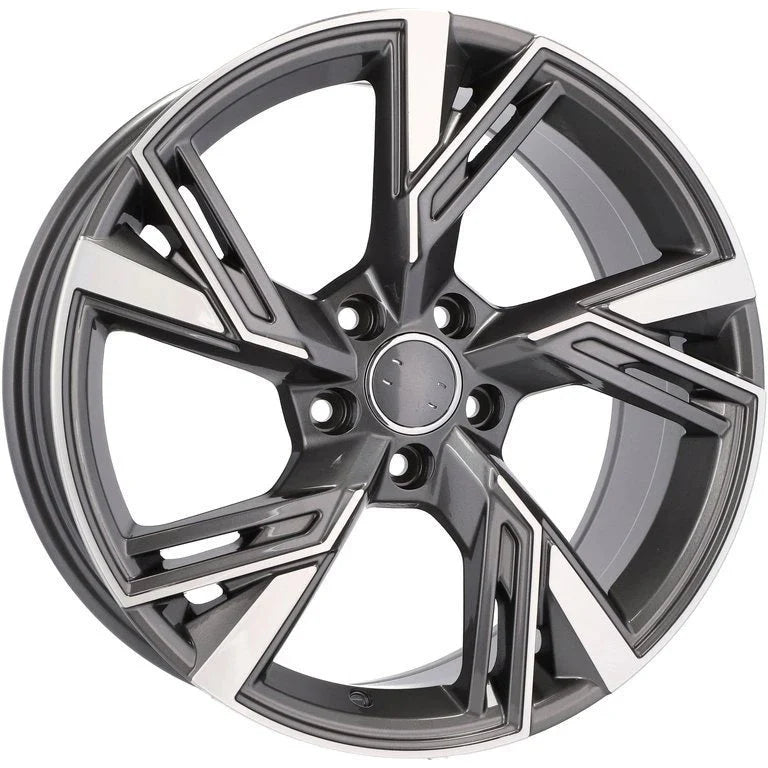 Alu kola pro Audi B1571 8.5x19 5x112 ET30 66.6 Grey Polished | Wheelsup.cz