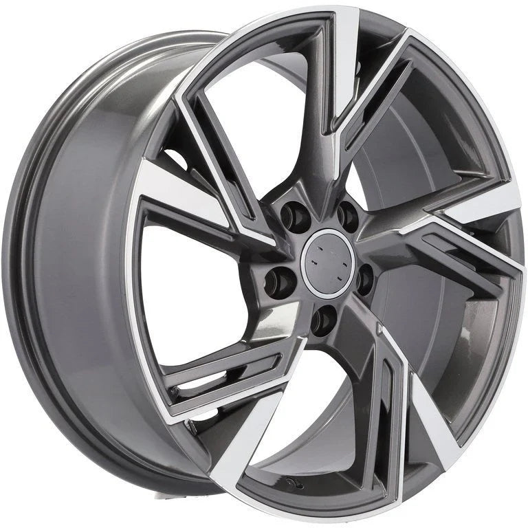 Alu kola pro Audi B1571 8.5x19 5x112 ET30 66.6 Grey Polished | Wheelsup.cz