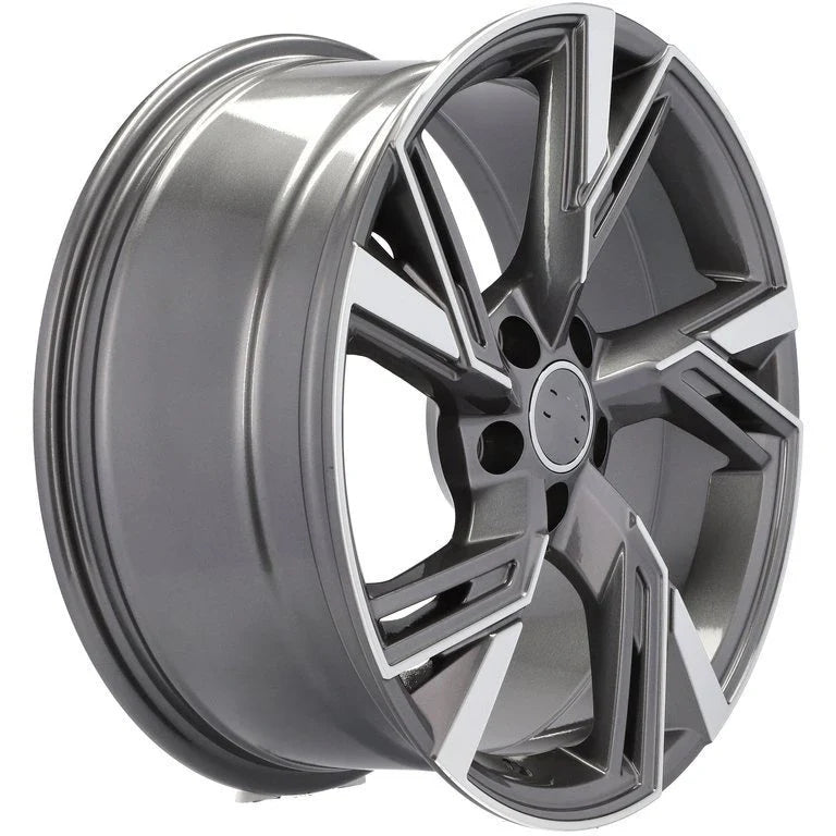 Alu kola pro Audi B1571 8.5x19 5x112 ET30 66.6 Grey Polished | Wheelsup.cz