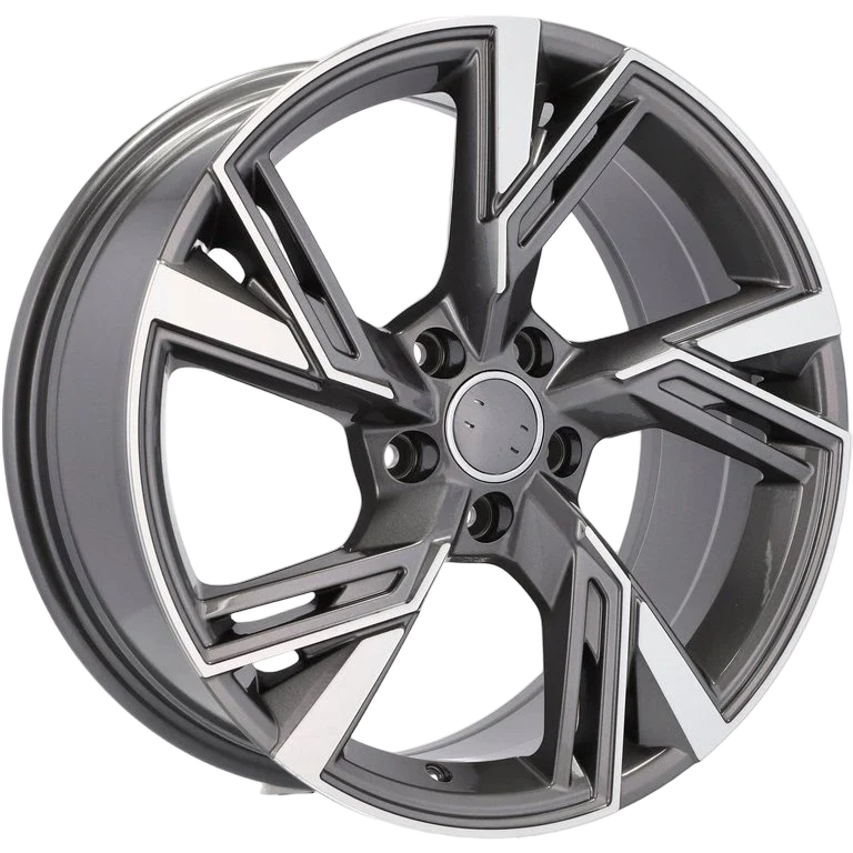 Alu kola pro Audi B1571 8x18 5x112 ET39 66.6 Grey Polished | Wheelsup.cz
