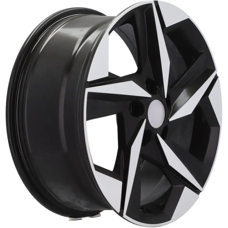 Alu kola pro Hyundai B1622 6x15 5x114.3 ET45 67.1 Black Polished | Wheelsup.cz