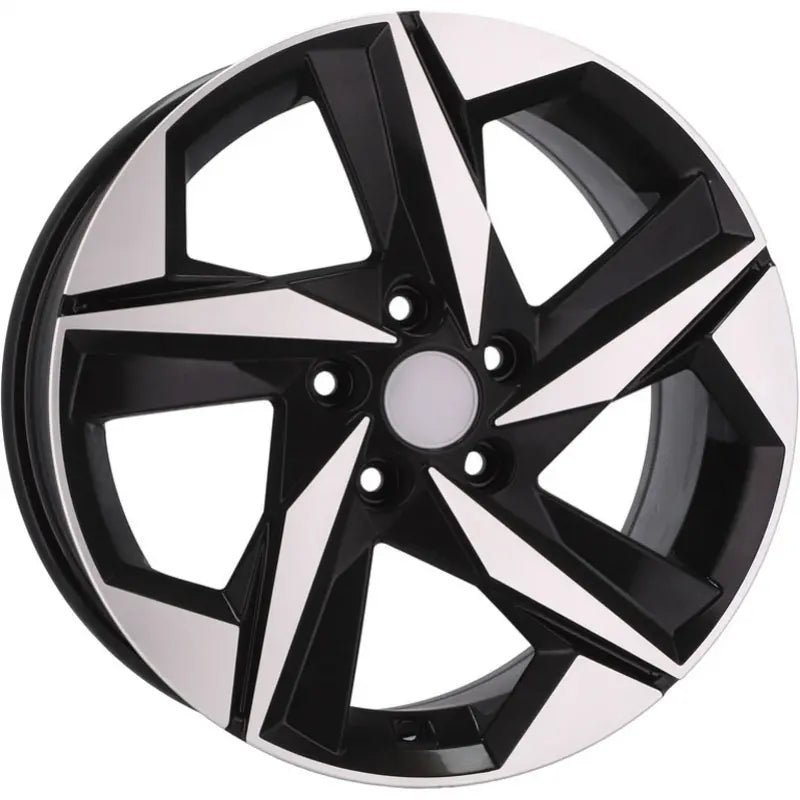 Alu kola pro Hyundai B1622 6x15 5x114.3 ET45 67.1 Black Polished | Wheelsup.cz