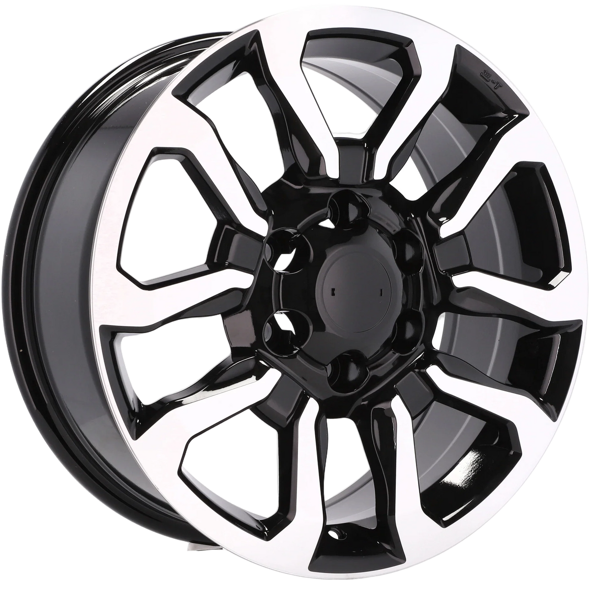Alu kola pro Toyota B1623 7.5x17 6x139.7 ET30 106.1 Black Polished | Wheelsup.cz