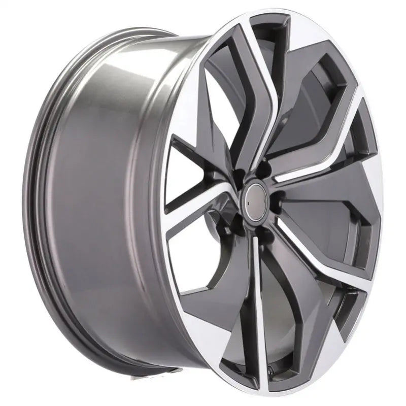 Alu kola pro Audi B1637 9.5x21 5x112 ET31 66.6 Grey Polished | Wheelsup.cz