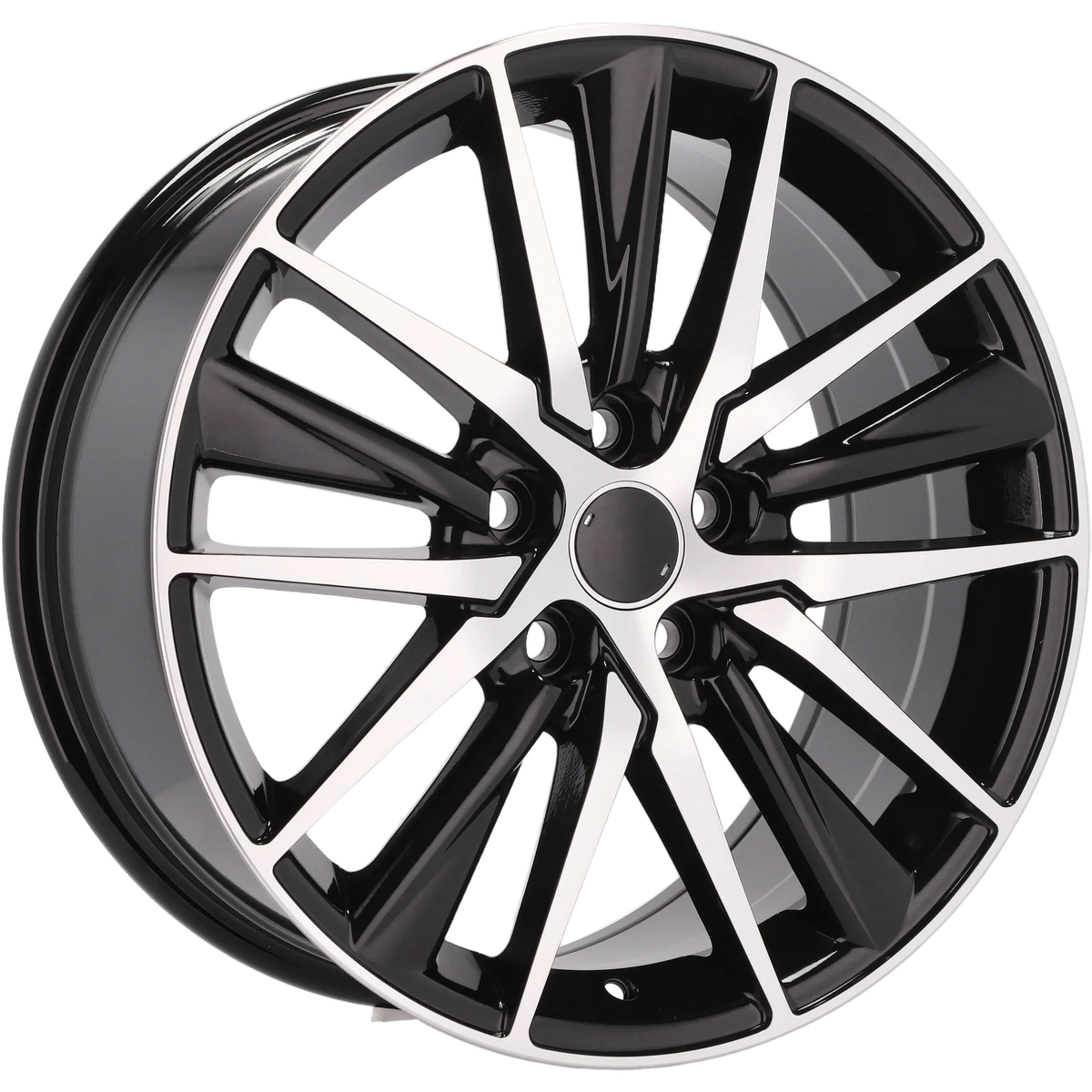 Alu kola pro Toyota B1638 7.5x17 5x114.3 ET45 60.1 Black Polished | Wheelsup.cz