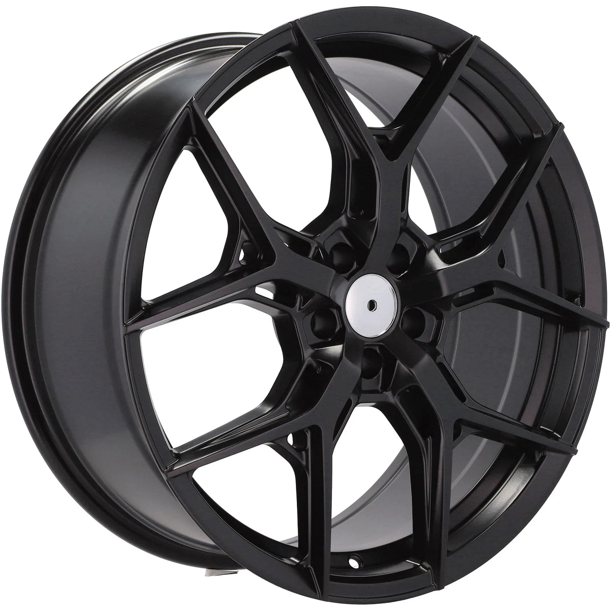 Alu kola Racing Line B1696 8.5x20 5x108 ET40 63.4 Black Half Matt | Wheelsup.cz