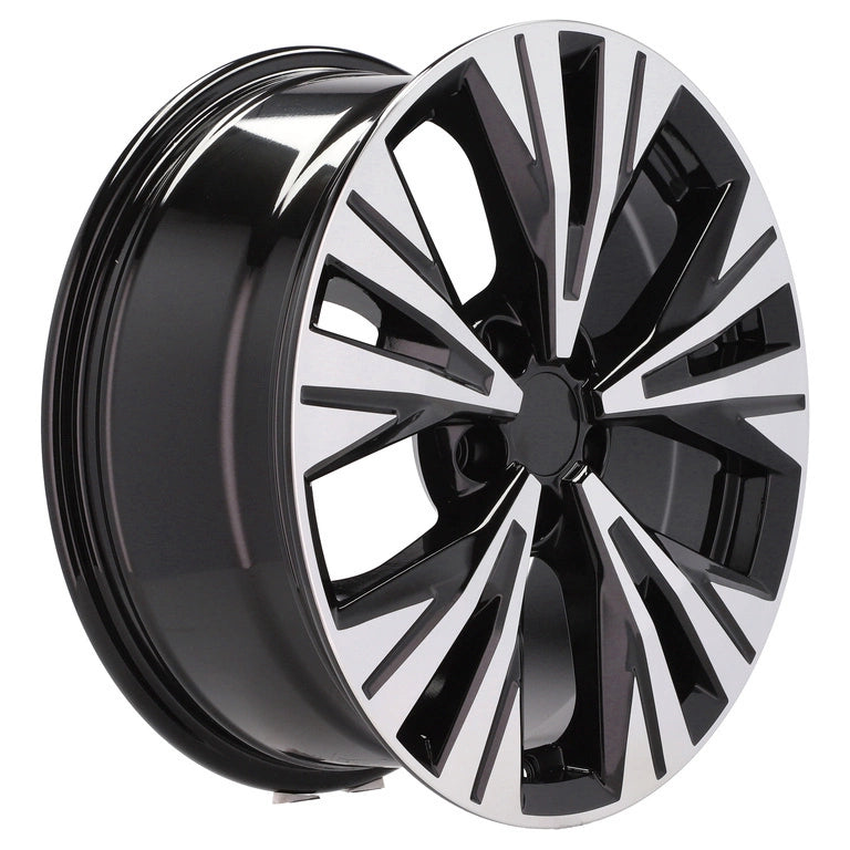 Alu kola pro Nissan B1699 7.5x18 5x114.3 ET40 66.1 Black Polished | Wheelsup.cz