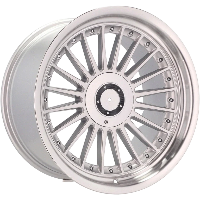 Alu kola pro BMW B1803 10x18 5x120 ET15 74.1 Silver & Polished Lip | Wheelsup.cz