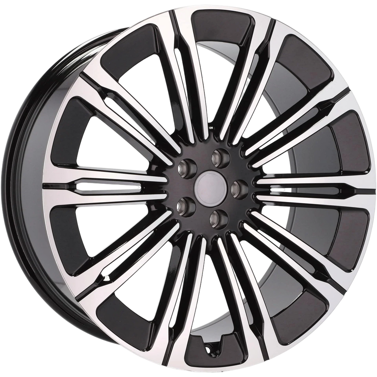 Alu kola pro Land Rover B1808 8.5x19 5x120 ET45 72.6 Black Polished | Wheelsup.cz