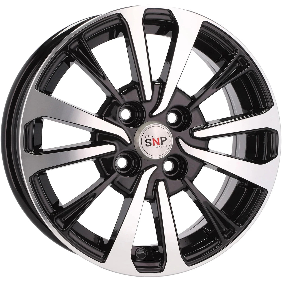 Alu kola pro Toyota B1846 6x15 4x100 ET40 54.1 Black Polished | Wheelsup.cz