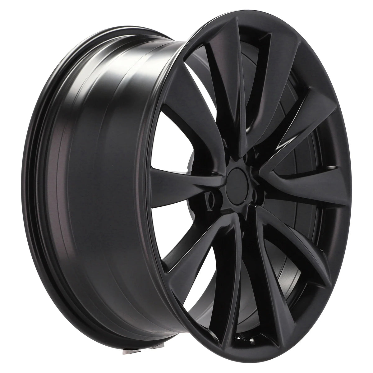 Alu kola pro Tesla B2046 8.5x20 5x114.3 ET35 64.1 Black Half Matt | Wheelsup.cz