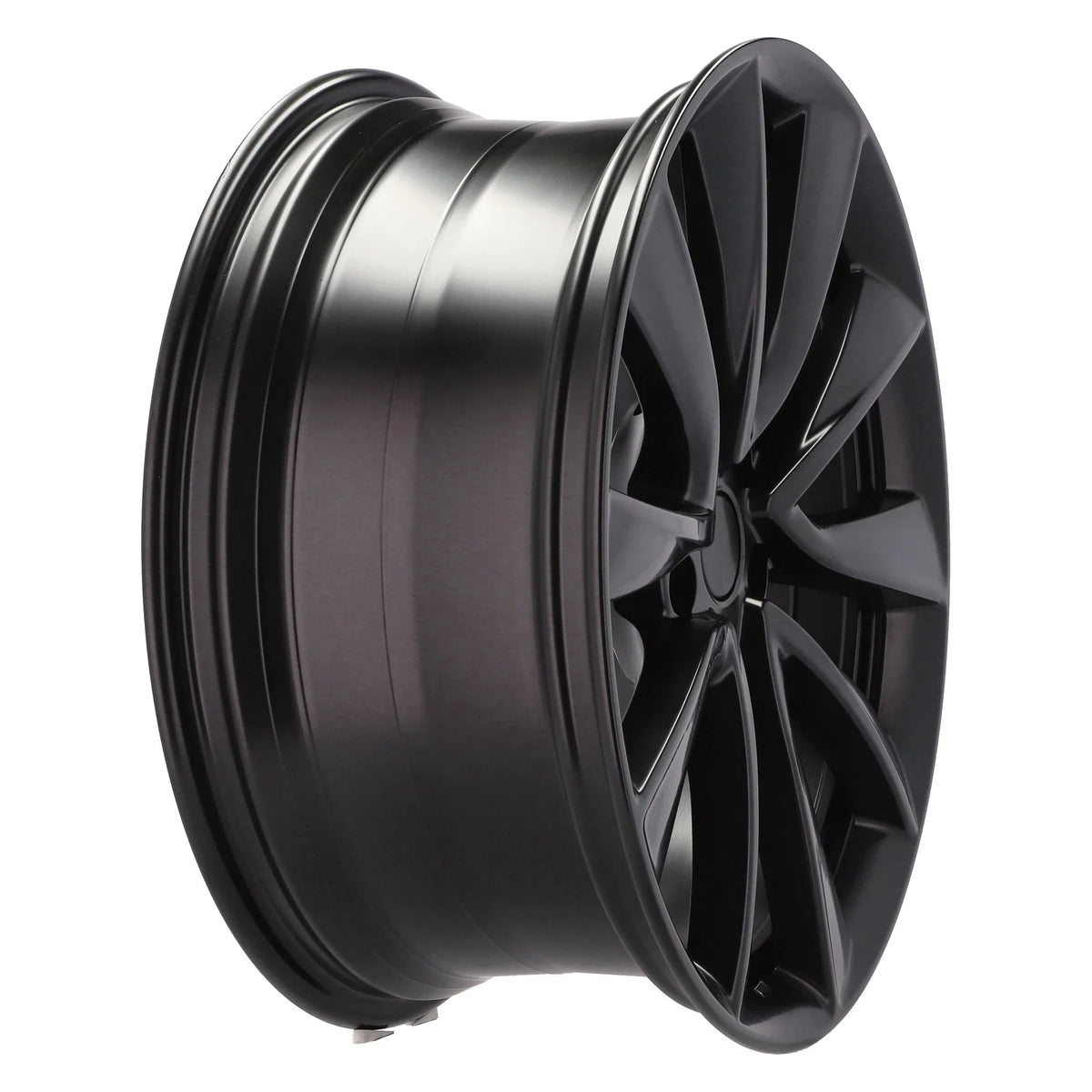 Alu kola pro Tesla B2046 8.5x20 5x114.3 ET35 64.1 Black Half Matt | Wheelsup.cz