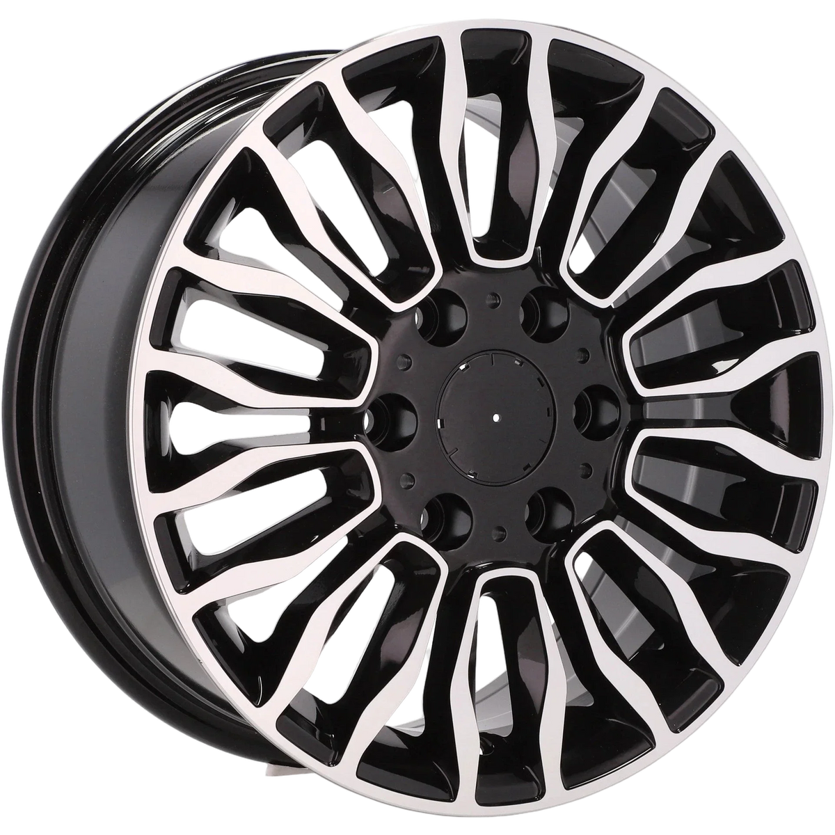Alu kola pro Mercedes B2419 7x16 6x130 ET50 84.1 Black Polished | Wheelsup.cz
