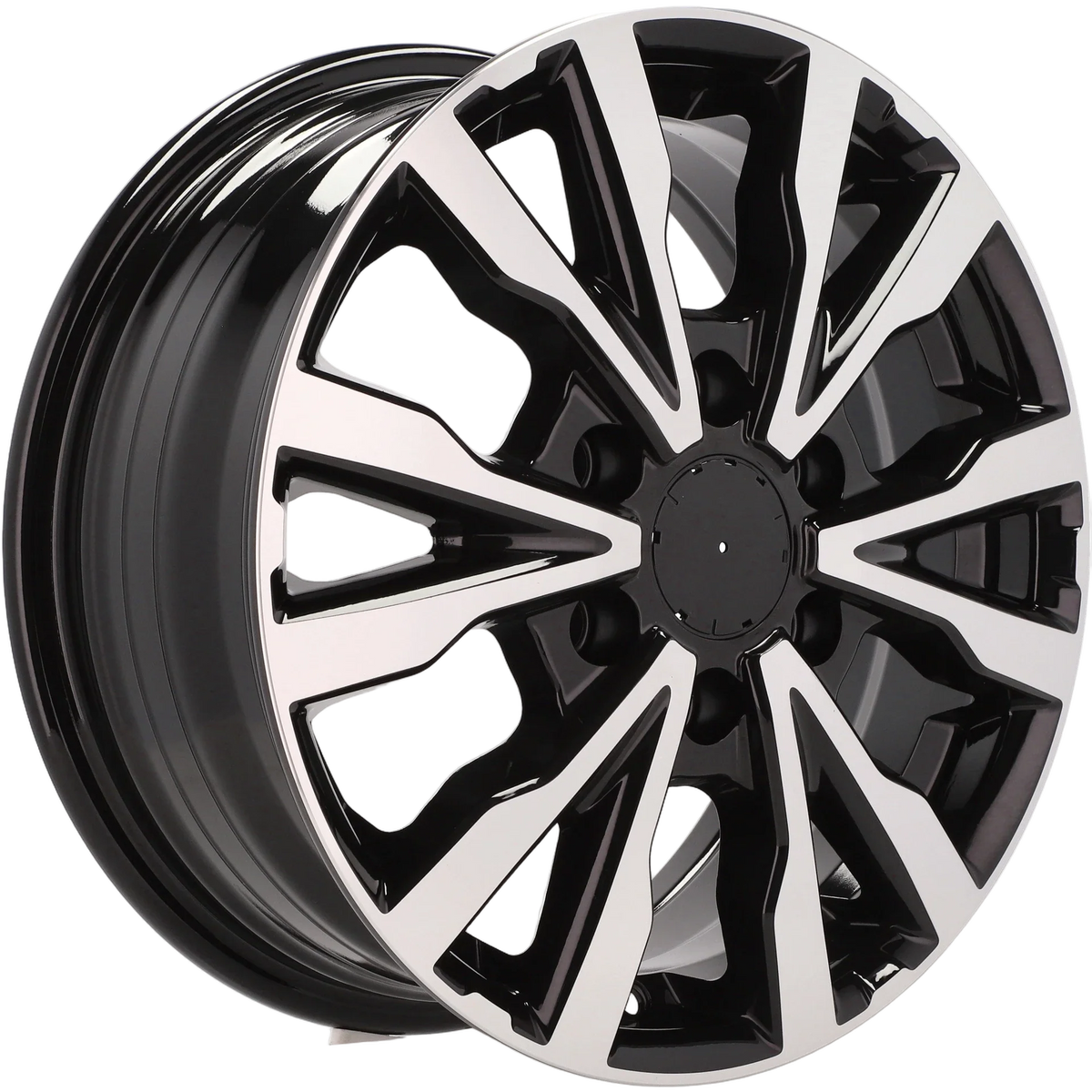 Alu kola pro Ford B3025 6.5x16 6x120 ET50 74.1 Black Polished | Wheelsup.cz