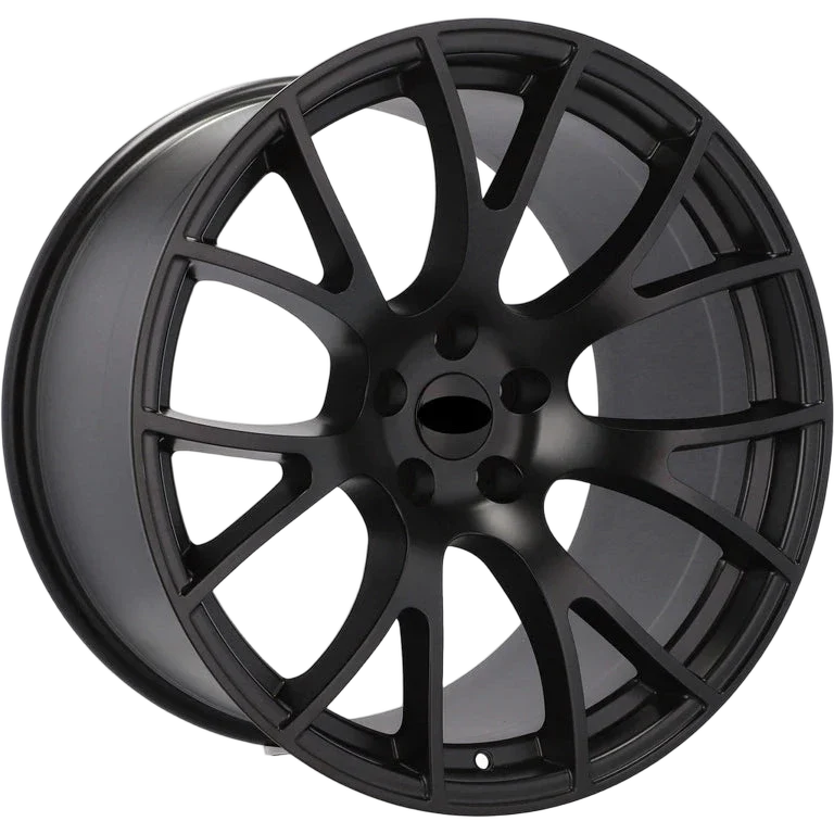 Alu kola Racing Line B5054 9.5x20 5x115 ET18 71.6 Black Half Matt | Wheelsup.cz