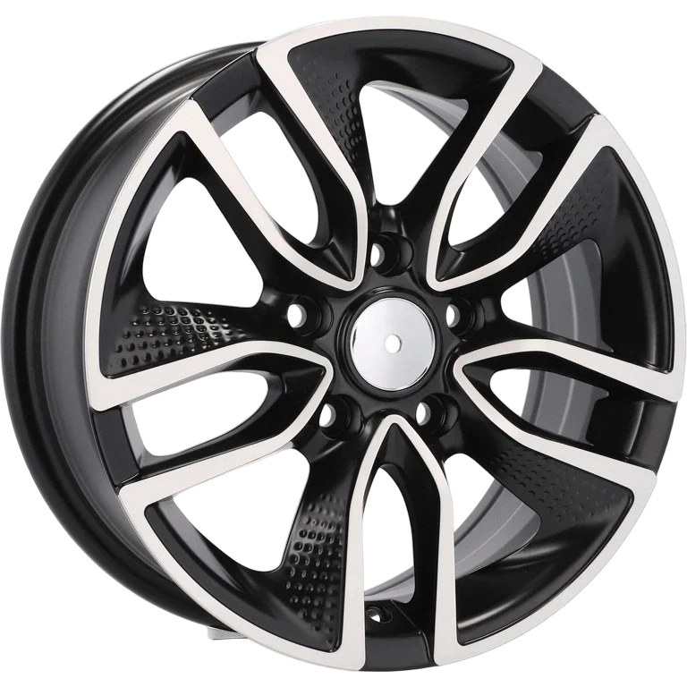 Alu kola Racing Line B5087 6.5x15 5x114.3 ET40 67.1 Black Polished | Wheelsup.cz