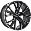 Alu disky pre Audi B5131 10x22 5x112 ET26 66.6 Čierna
