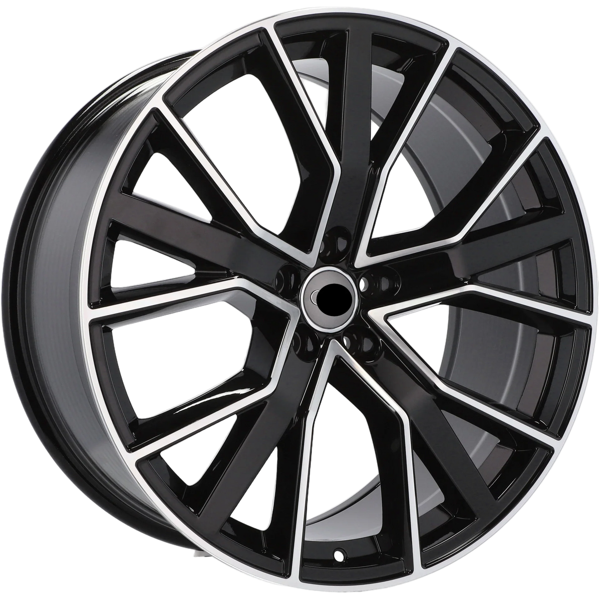 Alu kola pro Audi B5131 9x21 5x112 ET30 66.6 Black Polished | Wheelsup.cz