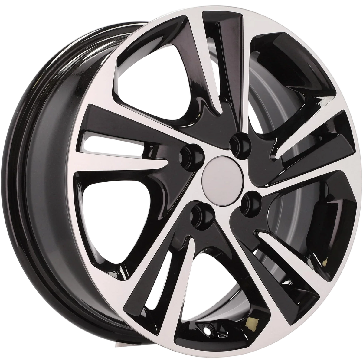 Alu kola pro Hyundai B5210 7x18 5x114.3 ET48 67.1 Black Polished | Wheelsup.cz