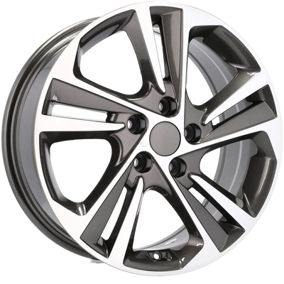Alu kola pro Hyundai B5210 6.5x16 5x114.3 ET45 67.1 Grey Polished | Wheelsup.cz