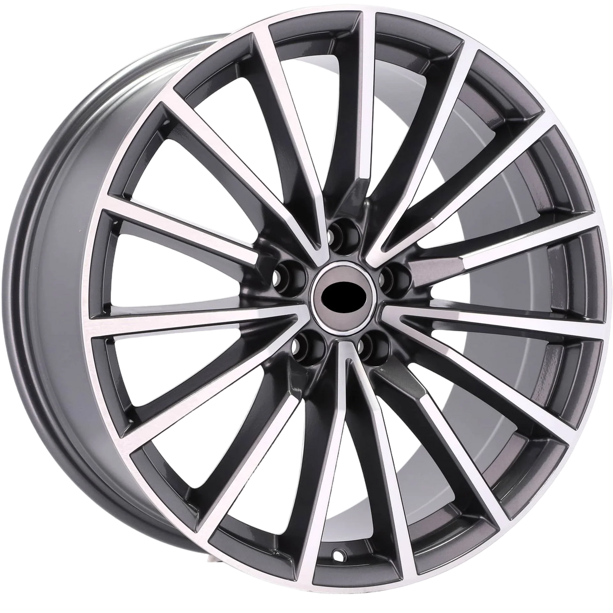 Alu kola pro Audi B5246 8.5x19 5x112 ET32 66.6 Grey Polished | Wheelsup.cz