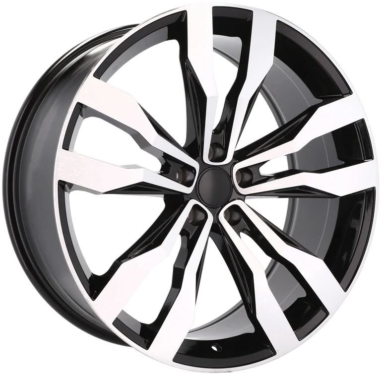 Alu kola pro Volkswagen B5333 8x18 5x112 ET41 57.1 Black Polished | Wheelsup.cz