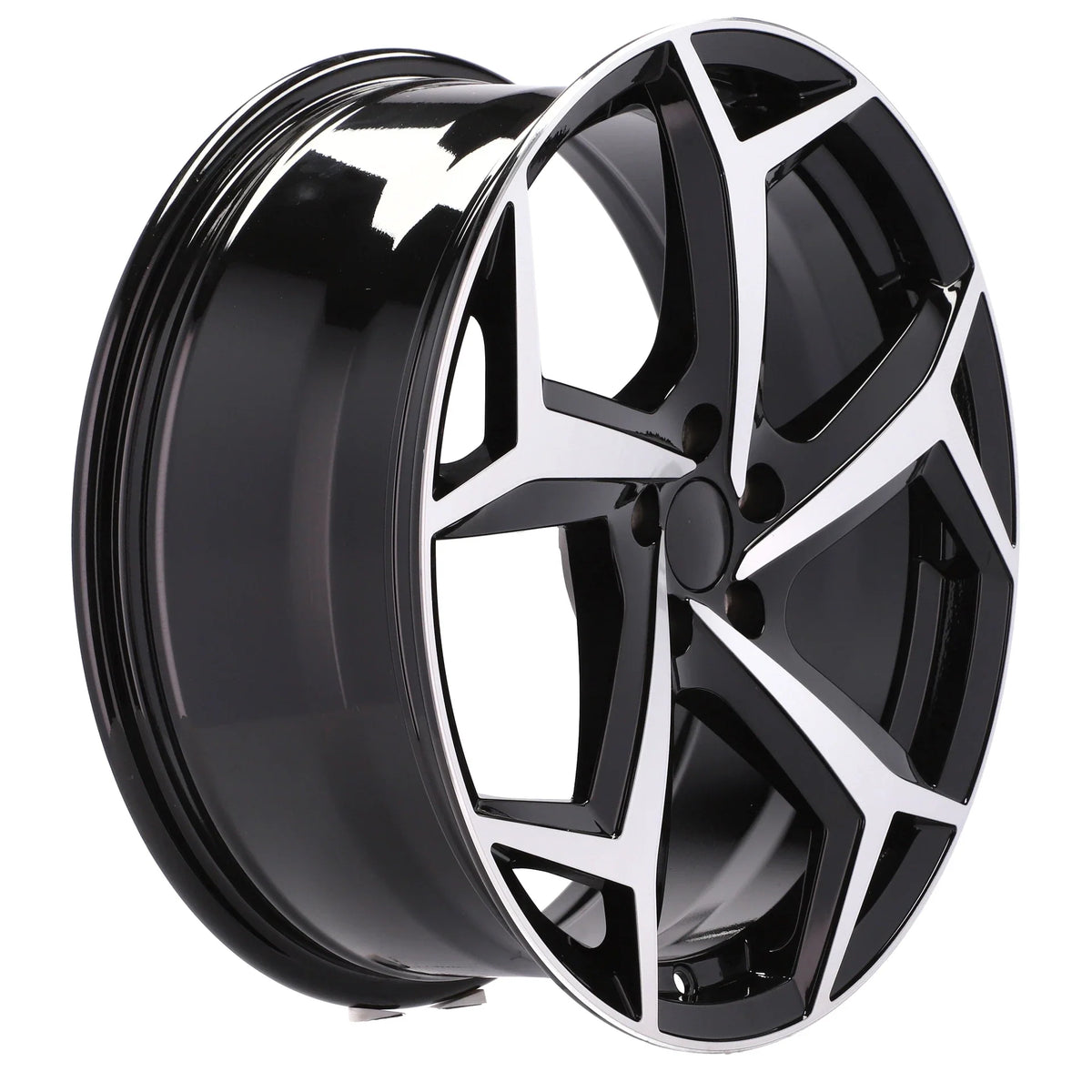 Alu kola pro Volkswagen B5340 7x17 5x100 ET41 57.1 Black Polished | Wheelsup.cz