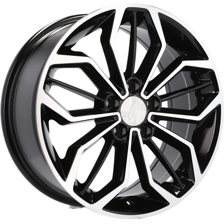 Alu kola pro Ford B5433 7.5x17 5x108 ET50 63.4 Black Polished | Wheelsup.cz