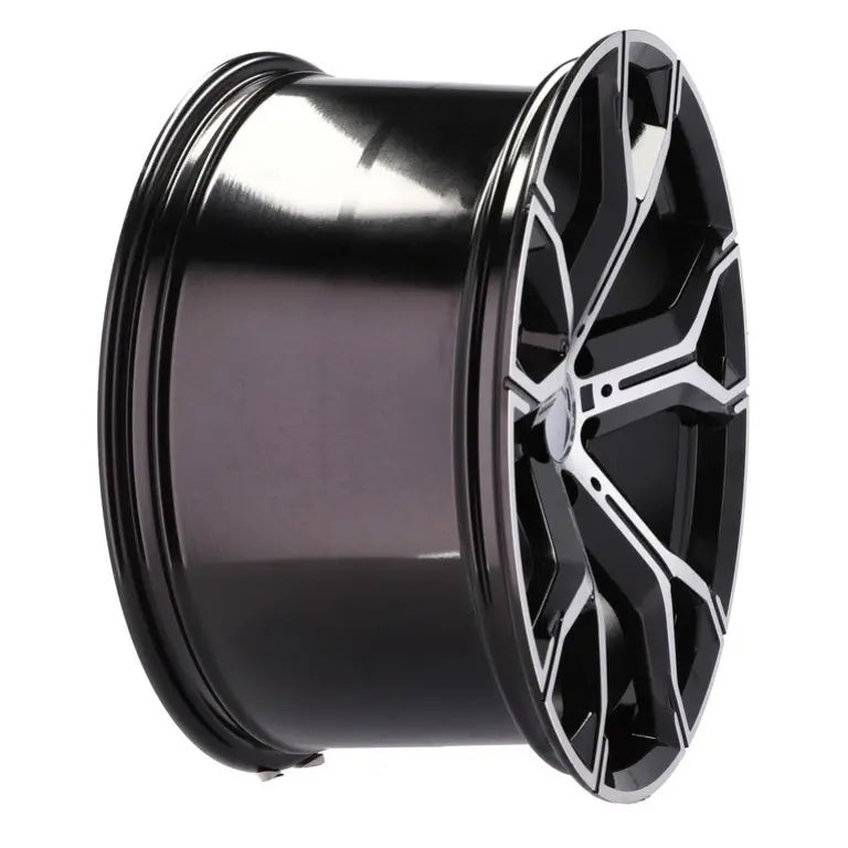 Alu kola pro BMW B5498 10x22 5x120 ET40 74.1 Black Polished | Wheelsup.cz