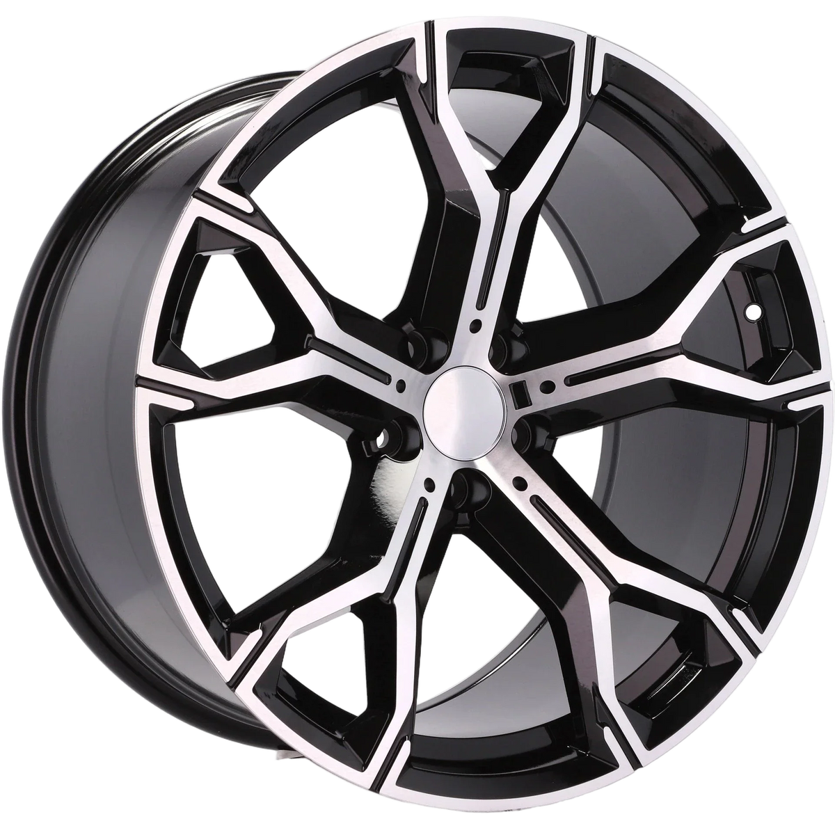 Alu kola pro BMW B5498 11x22 5x120 ET37 74.1 Black Polished | Wheelsup.cz
