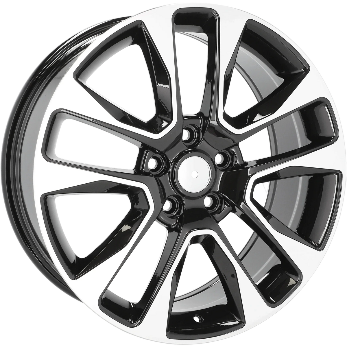 Alu kola pro Jeep B5536 8x20 5x127 ET50 71.6 Black Polished | Wheelsup.cz