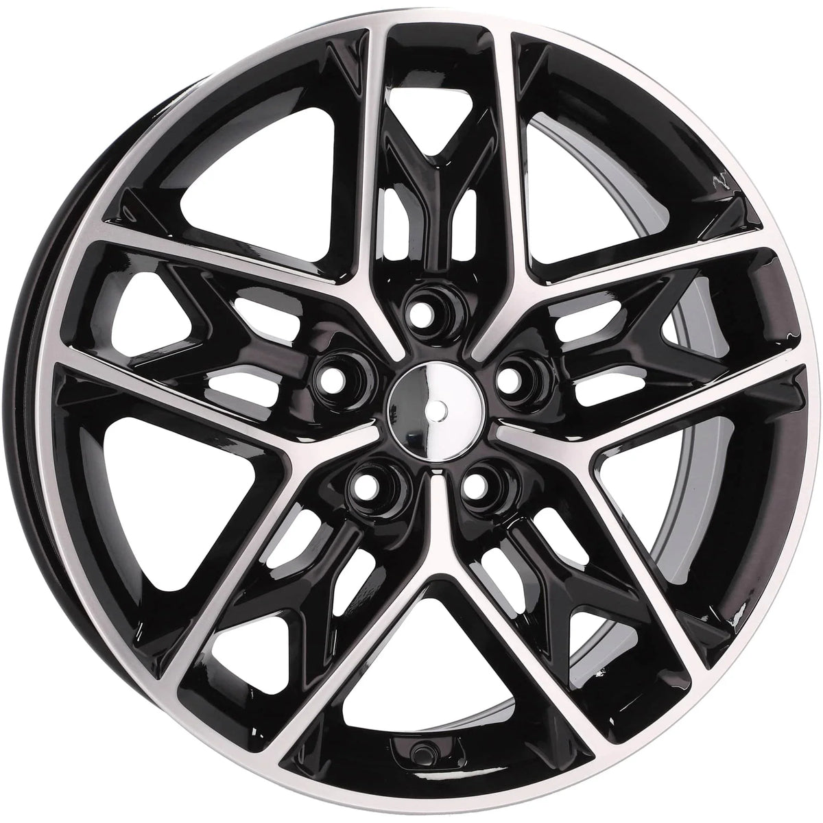 Alu kola pro Kia B5567 7x17 5x114.3 ET48 67.1 Black Polished | Wheelsup.cz