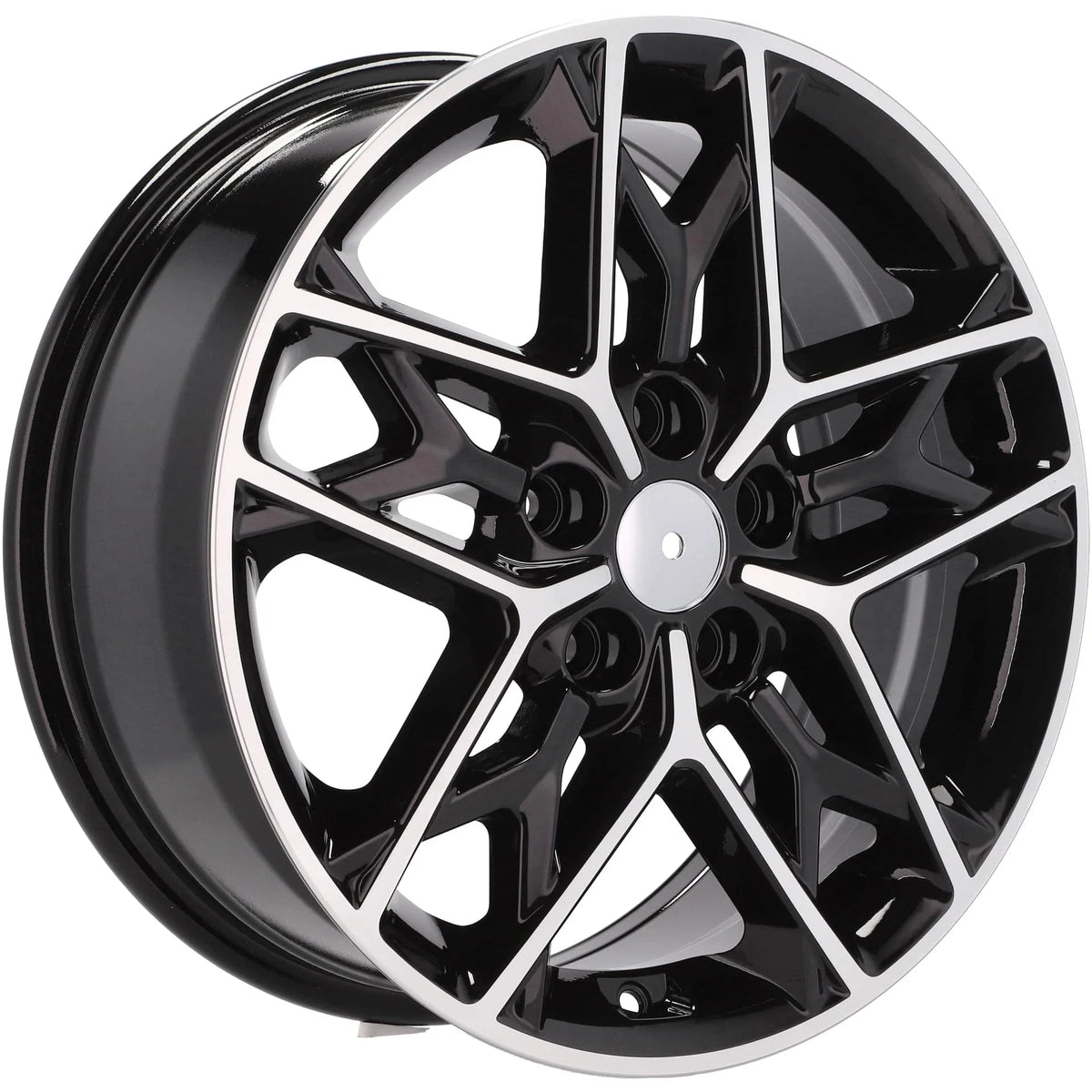 Alu kola pro Kia B5567 7x17 5x114.3 ET48 67.1 Black Polished | Wheelsup.cz