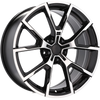 Alu disky pre BMW B5601 8x18 5x120 ET34 72.6 Čierna