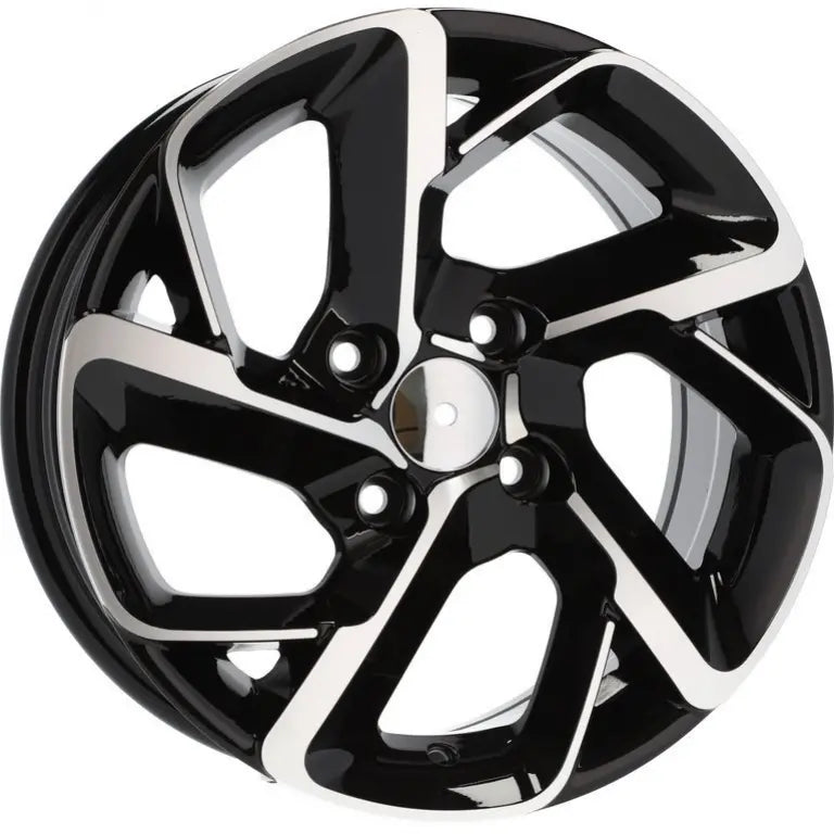 Alu kola pro Citroen B5714 7x16 4x108 ET25 65.1 Black Polished | Wheelsup.cz