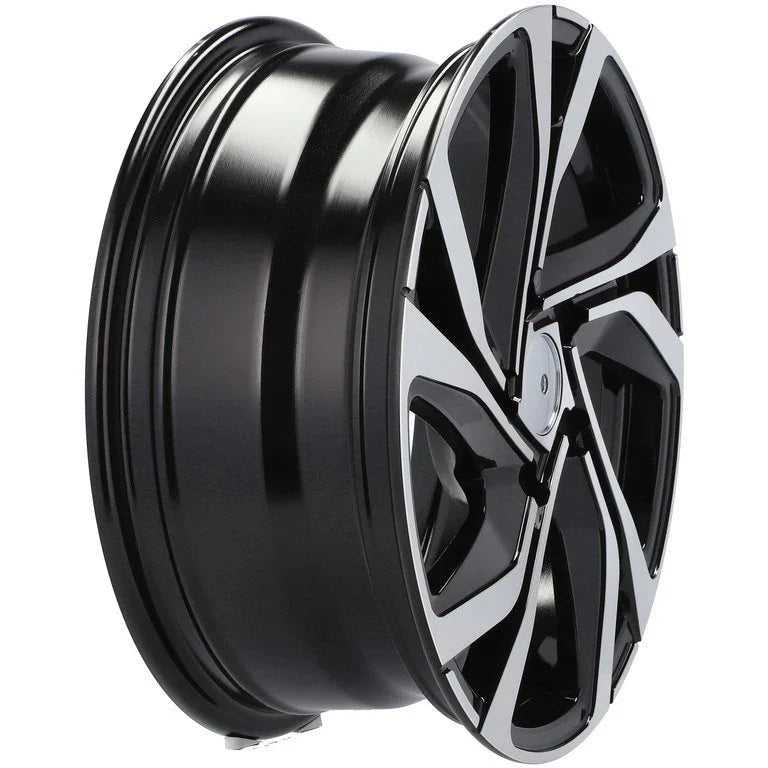 Alu kola Racing Line B5762 6x15 5x100 ET45 57.1 Black Polished | Wheelsup.cz