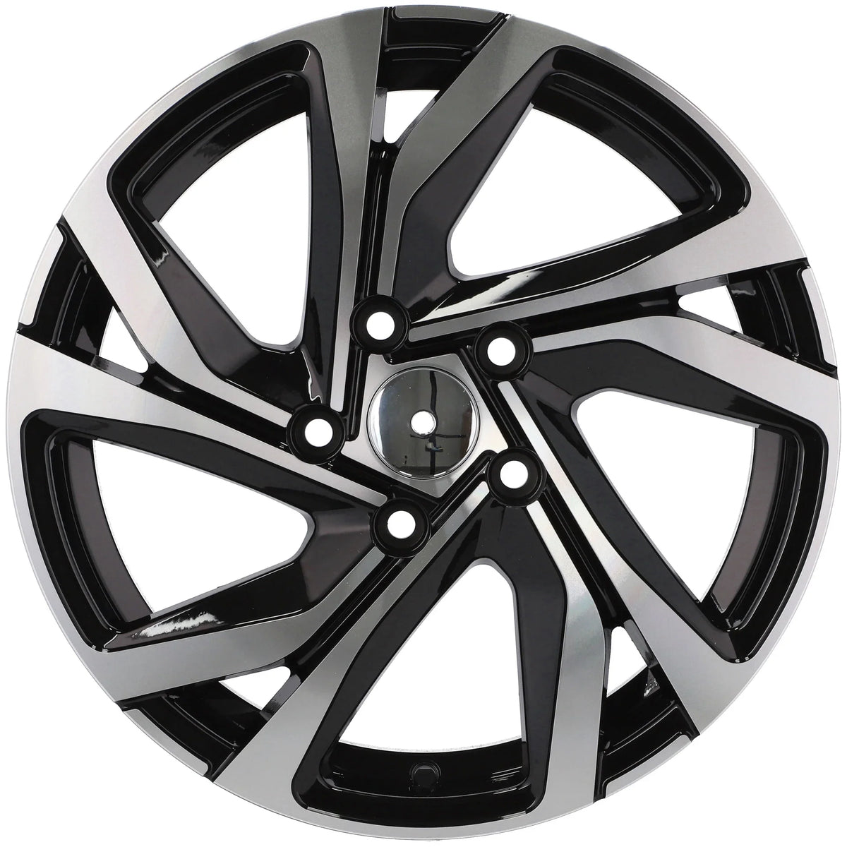 Alu kola pro Renault B5762 6.5x16 4x100 ET37 60.1 Black Polished | Wheelsup.cz