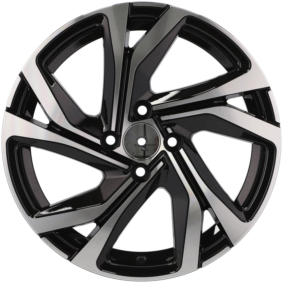 Alu kola Racing Line B5762 6x15 5x100 ET45 57.1 Black Polished | Wheelsup.cz