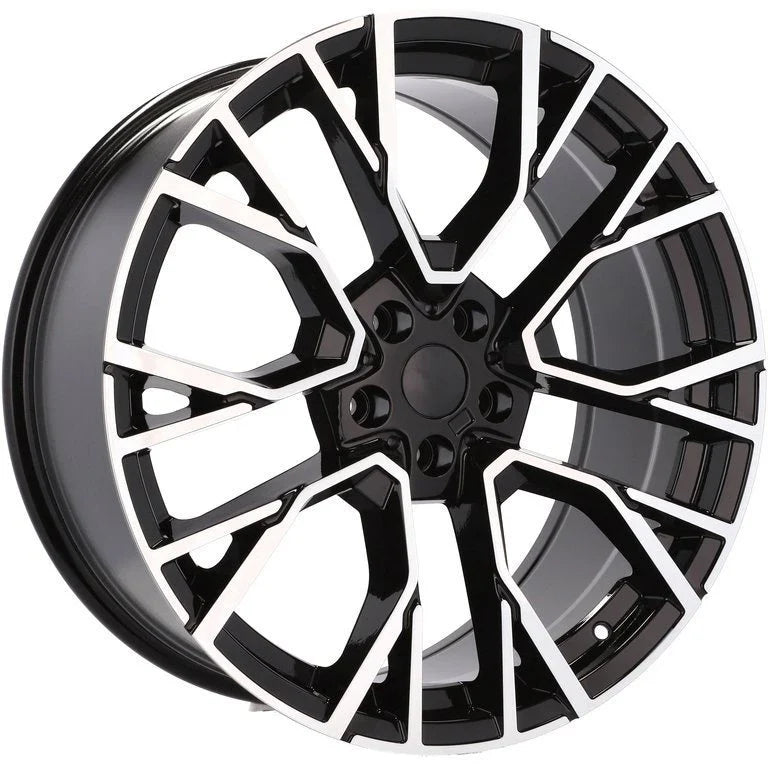 Alu kola pro BMW B5769 9.5x22 5x112 ET37 66.6 Black Polished | Wheelsup.cz