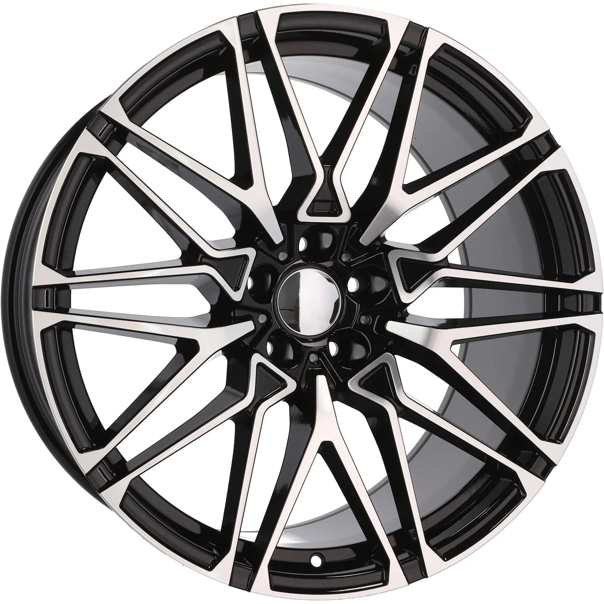 Alu kola pro BMW B5771 9x20 5x112 ET35 66.6 Black Polished | Wheelsup.cz