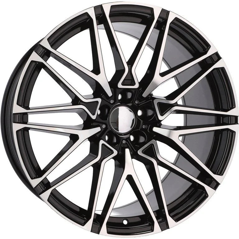 Alu kola pro BMW B5771 9x20 5x112 ET35 66.6 Black Polished | Wheelsup.cz