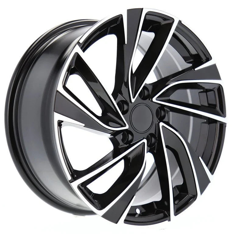 Alu kola pro Volkswagen B5772 8x19 5x112 ET45 57.1 Black Polished | Wheelsup.cz